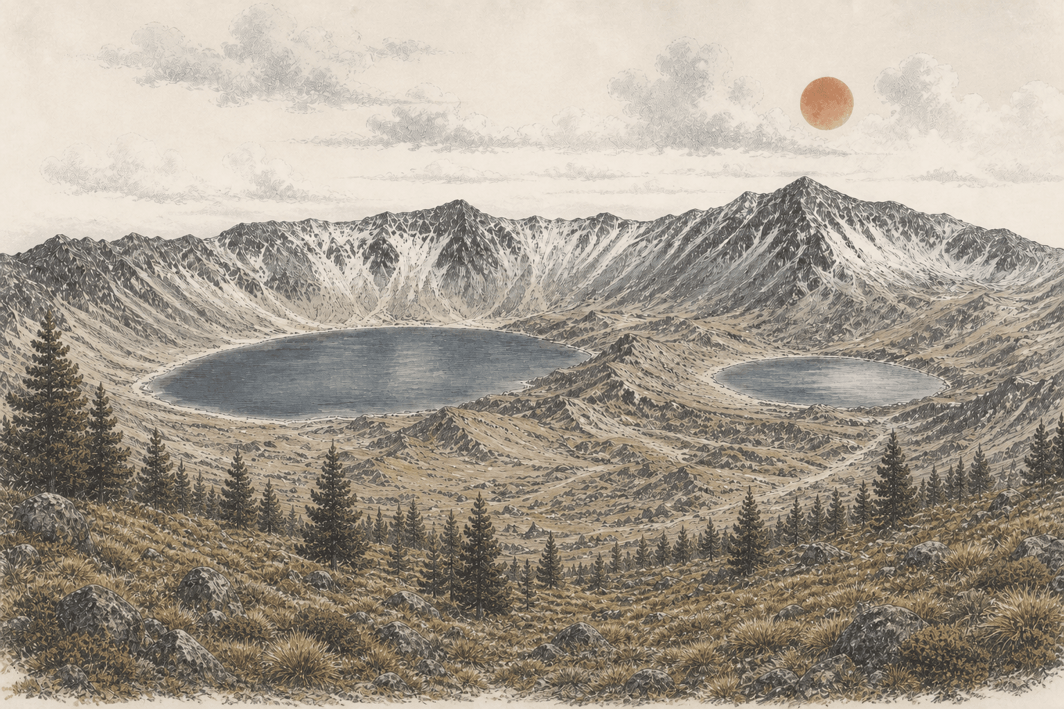 Illustration of Nevado de Toluca